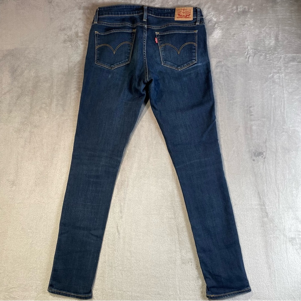 Levi’s 711 Skinny Medium Wash Blue Jeans Women’s Size 29 - Picture 4 of 14